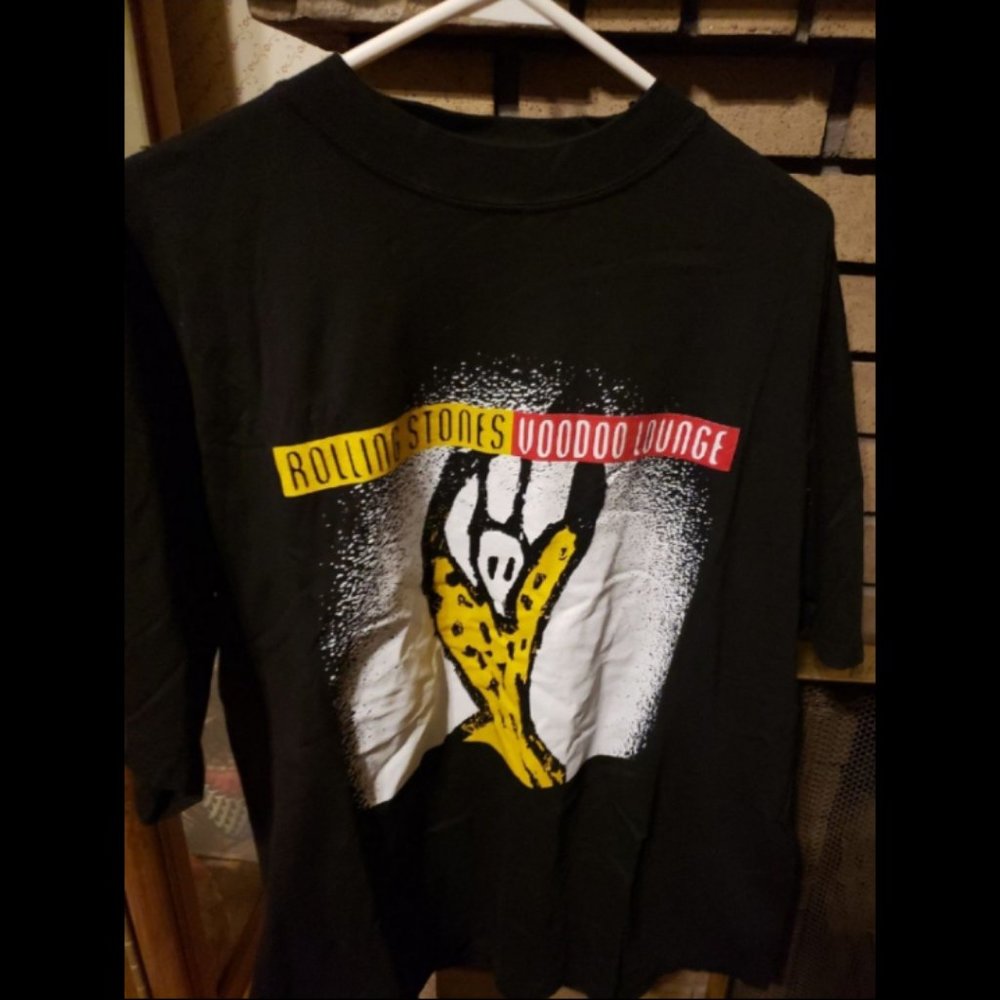 Rolling Stones 1994 mens XL Voodoo Lounge rare shirt